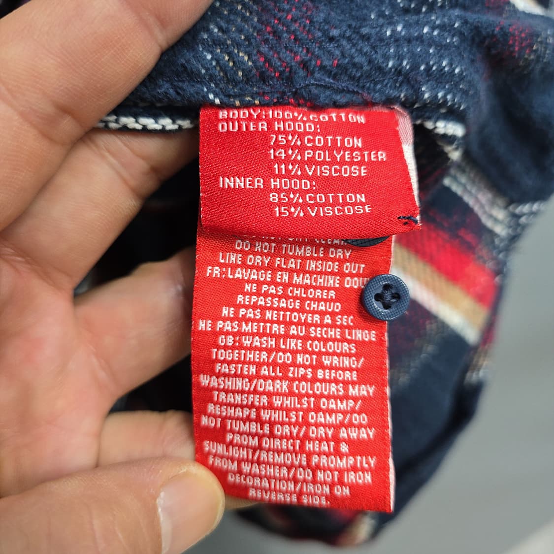 슈퍼드라이(SUPERDRY) 체크 셔츠 L 상품이미지7