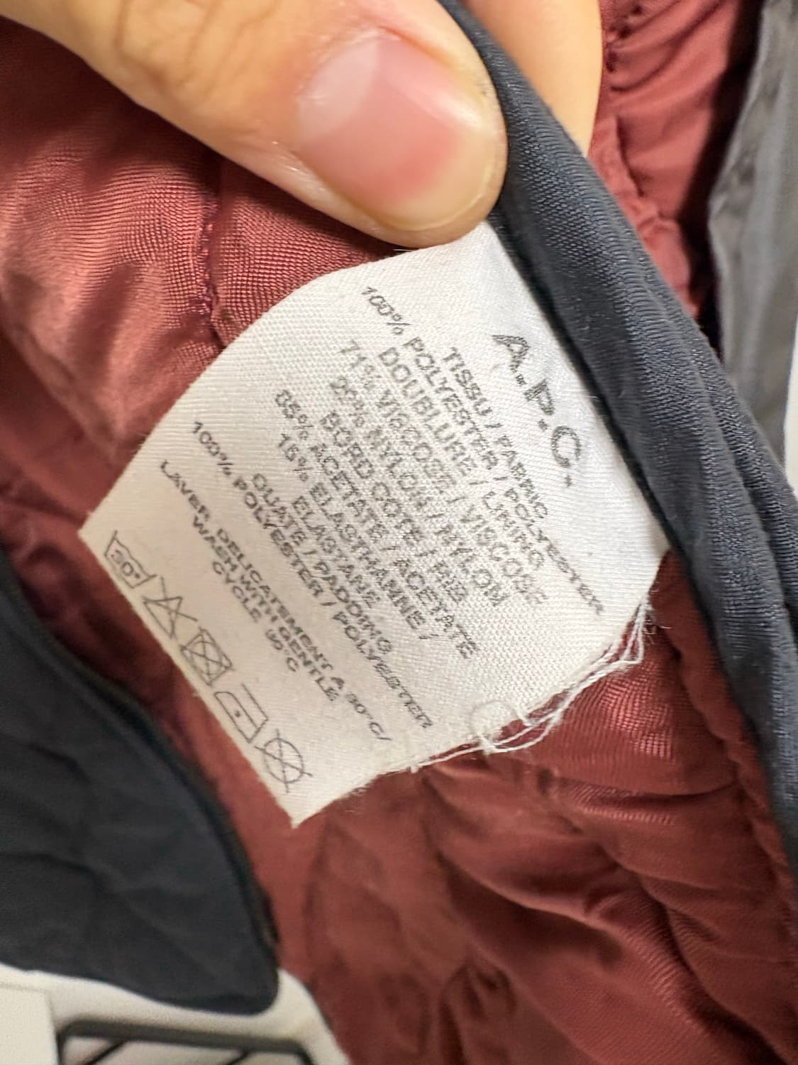 APC padding vest 상품이미지4