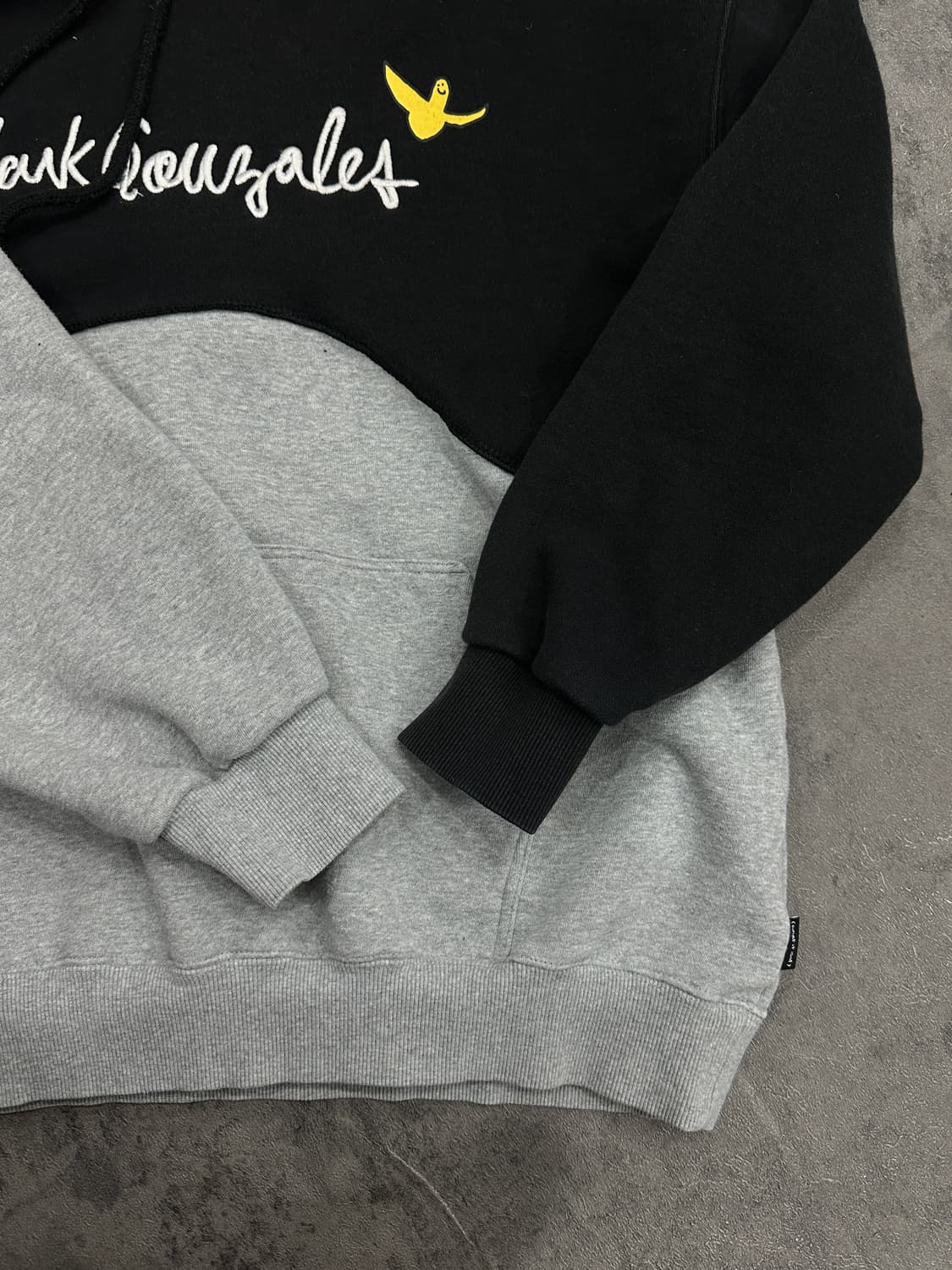 마크곤잘레스 자수 로고 믹스 커스텀 후드티 상품이미지3