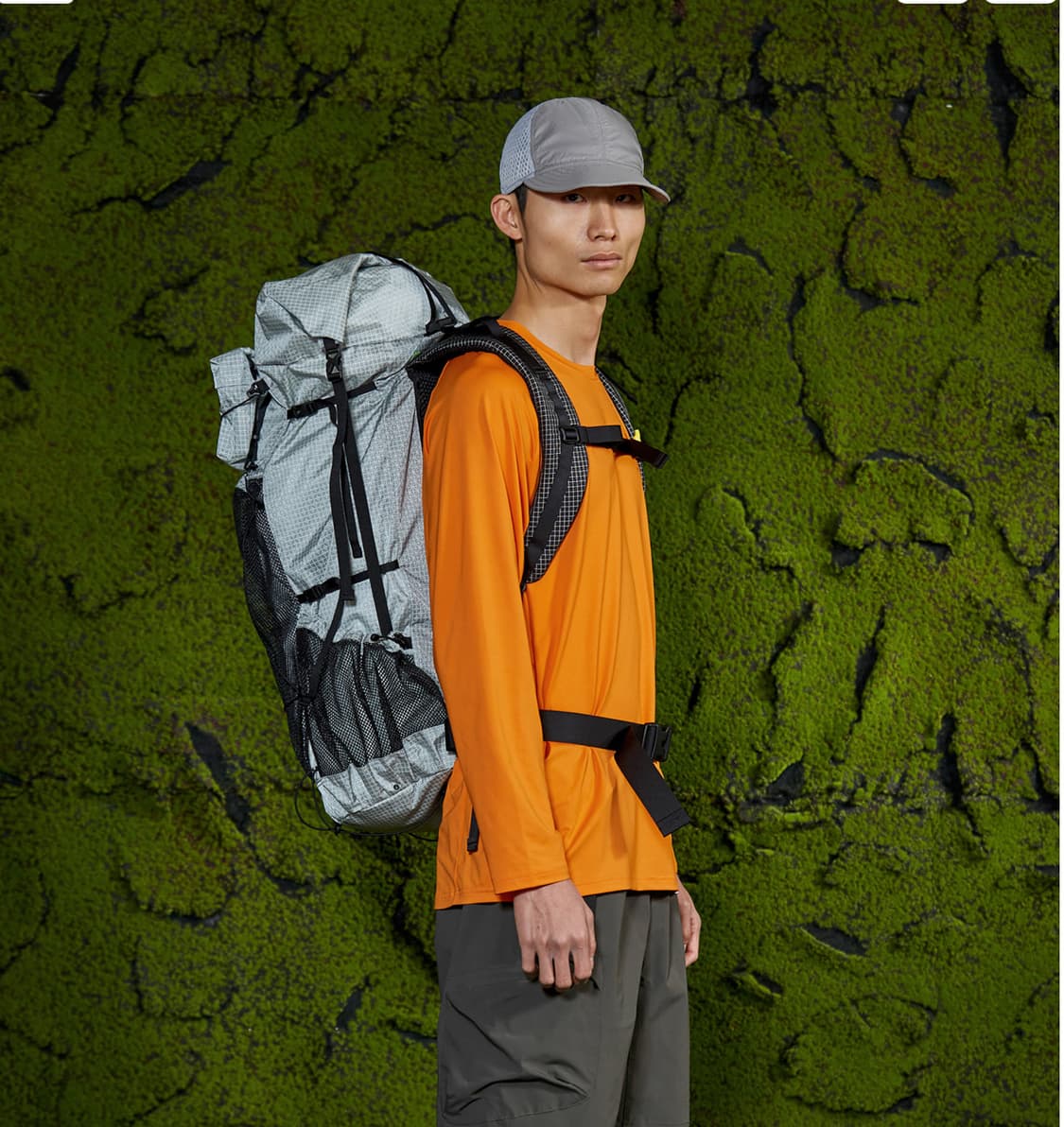 CAYL MESH HIKER CAP 네이비 상품이미지4