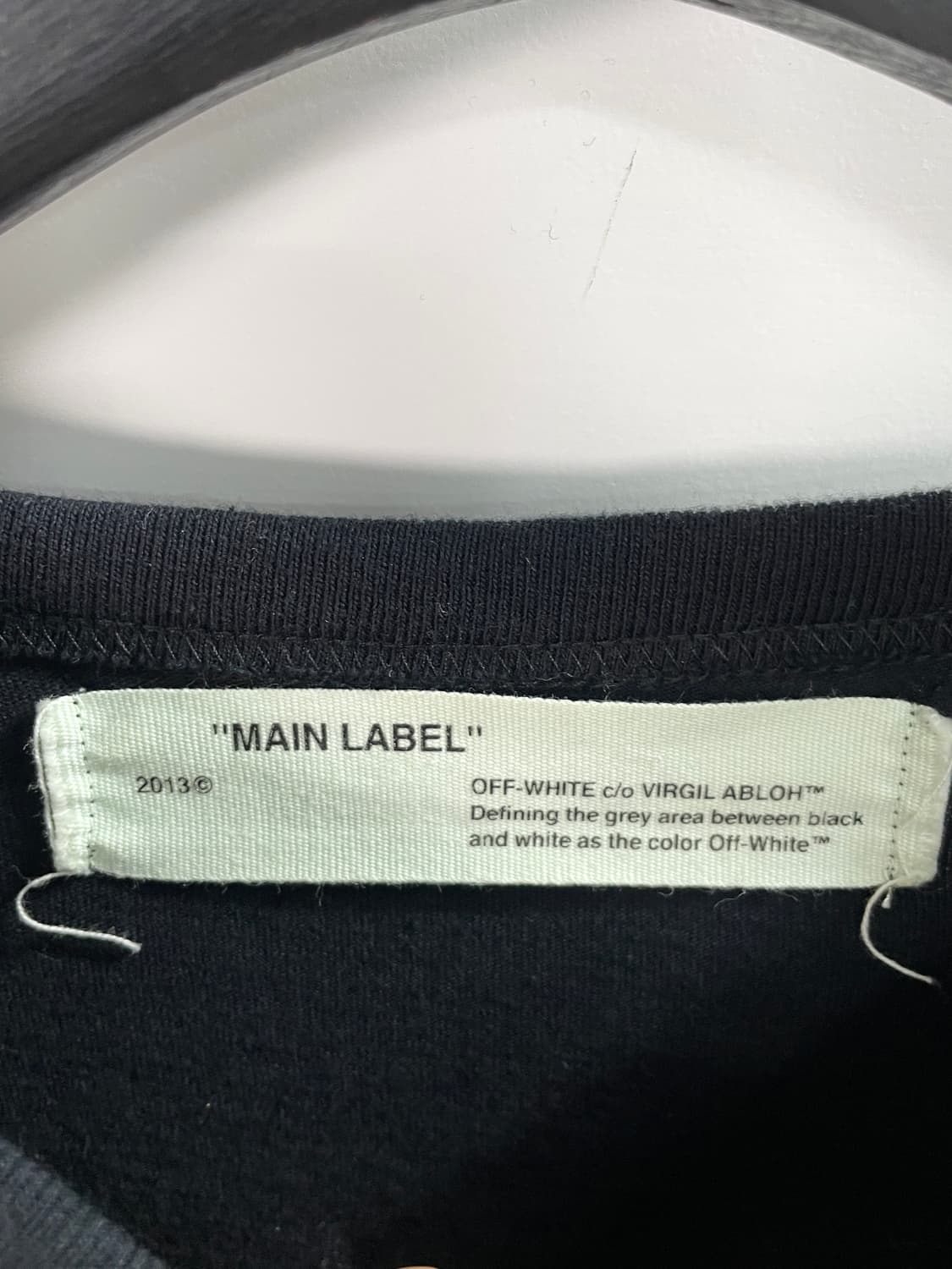 오프화이트 미러 스컬 반팔티 (on.447) 상품이미지6