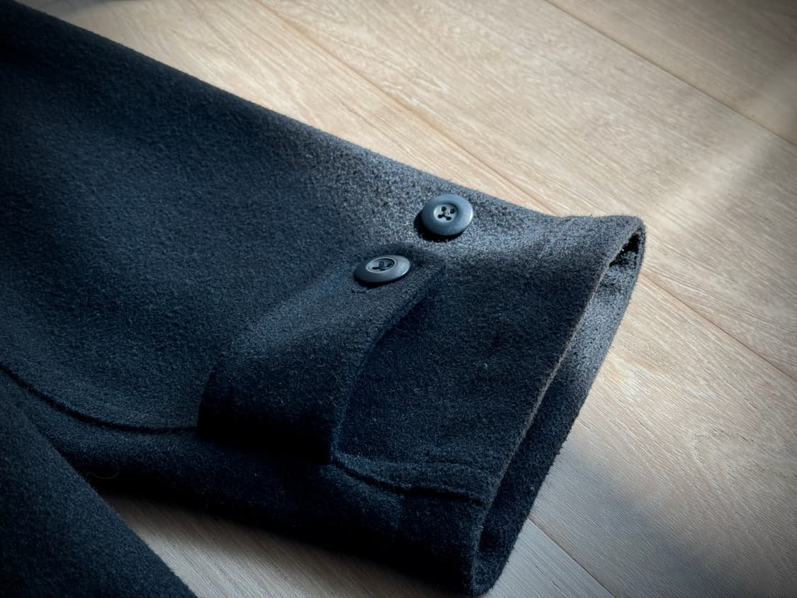 [BEAMS] 미드 레벨 밀리터리 더플 코트 (Charcoal) 상품이미지6