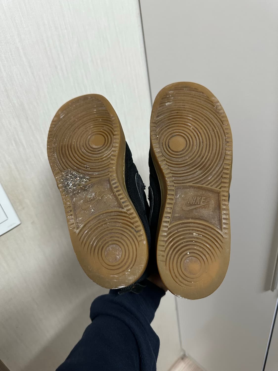 나이키 x 칼하트 반달 하이 블랙 250 상품이미지5