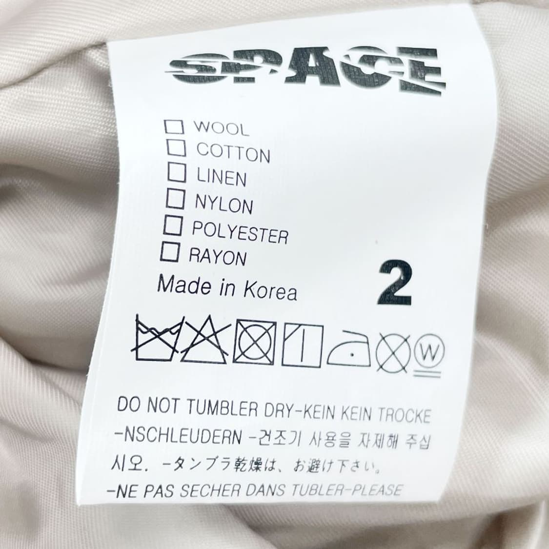 SPACE 남성항공점퍼 캐주얼자켓 100 진스센스 상품이미지5