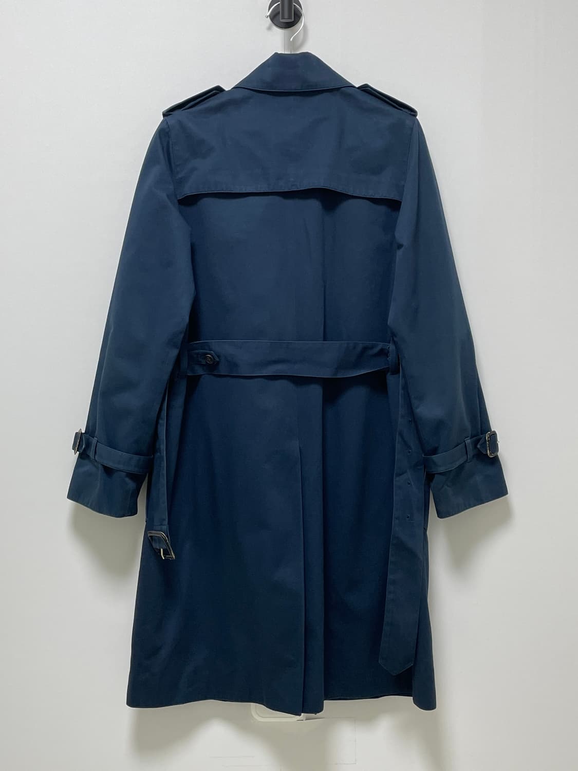 A.P.C. 아페쎄 클래식 더블 트렌치 코트 네이비 34 상품이미지8