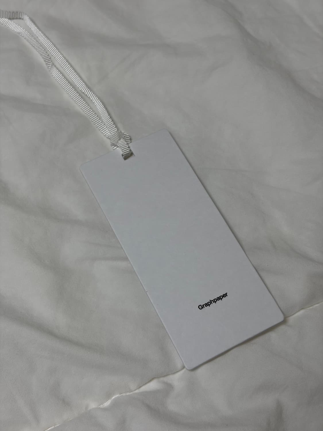 그라프페이퍼 오버사이즈드 레귤러 칼라 셔츠 C.GRAY 1사이즈 상품이미지6