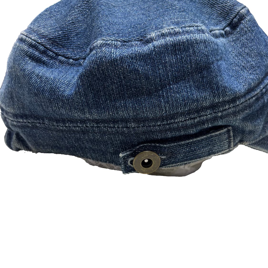 빈티지 워싱 데님 밀리터리 워크 캡 상품이미지2