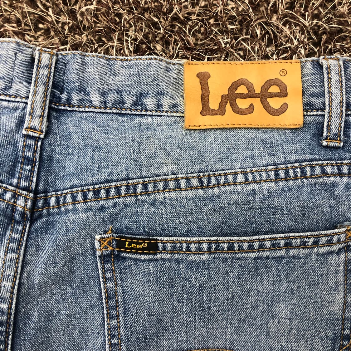 LEE 워싱 데님 팬츠 청바지 상품이미지4