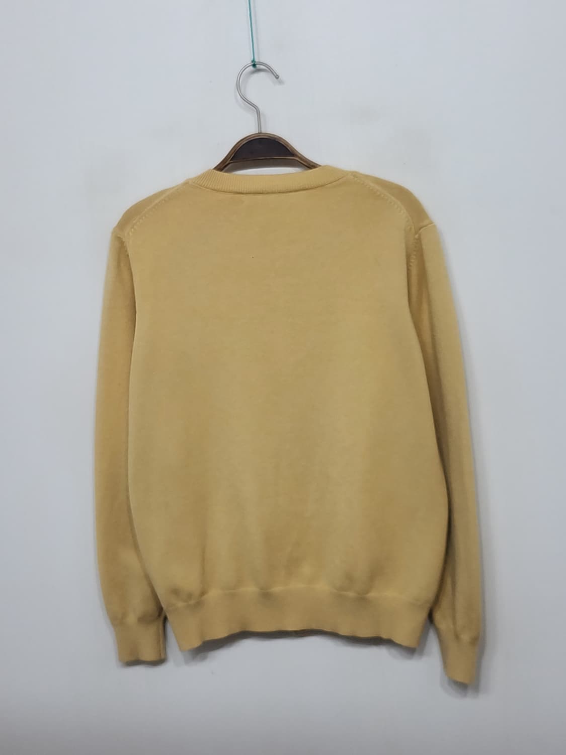 (정품) 꼼데가르송 가디건 노랑 블랙와펜 AZ N023 매장판  상품이미지6