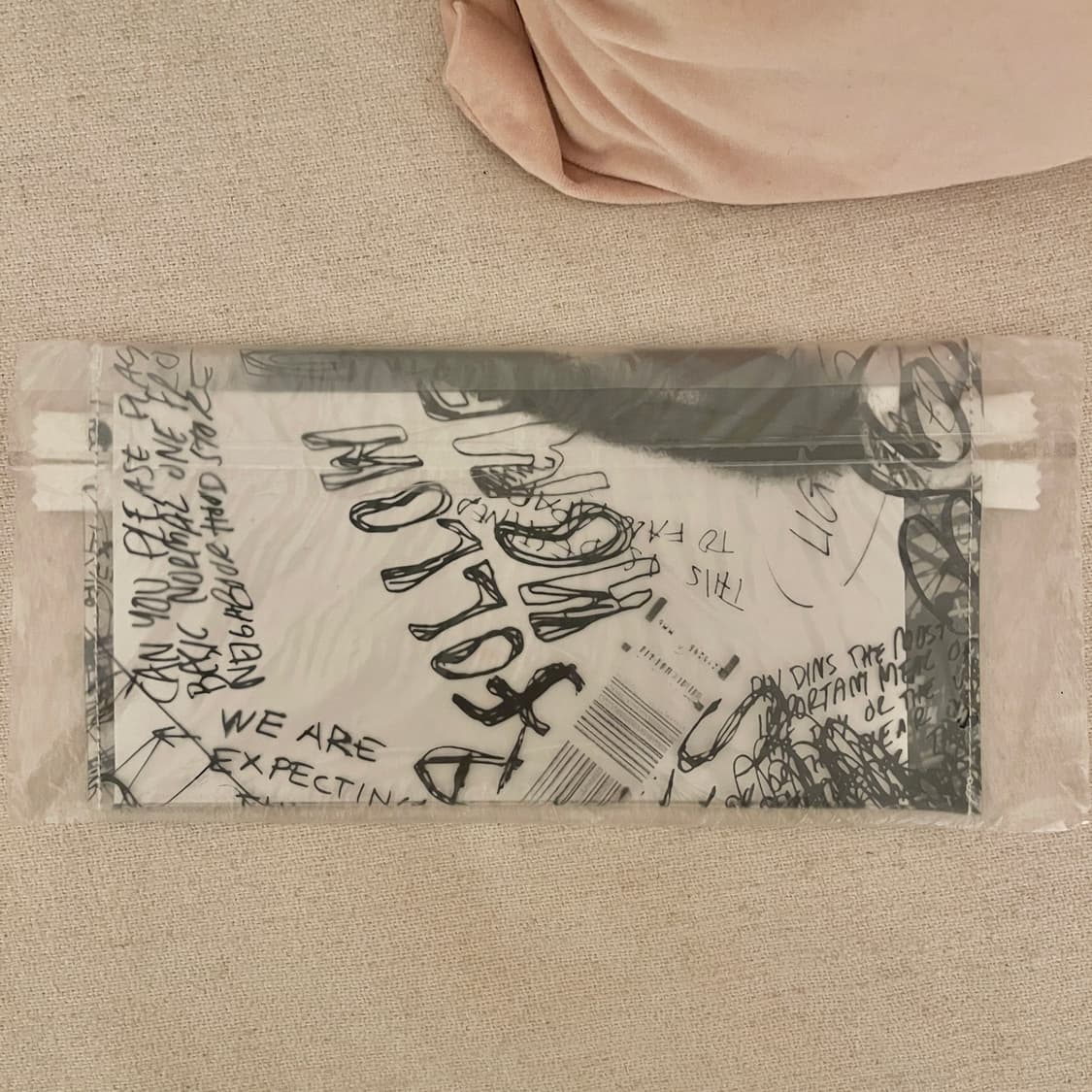 SPUR X MM6 메종 마르지엘라 한정 일본 무크지 클리어 파우치 상품이미지4