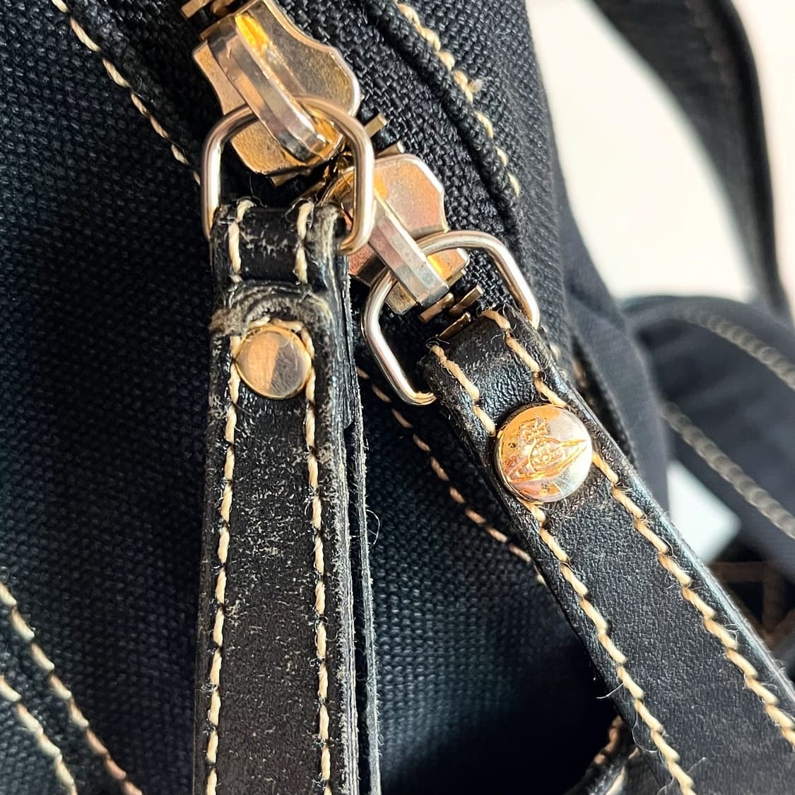 파워 정품 비비안 웨스트우드 코튼 백팩 상품이미지4