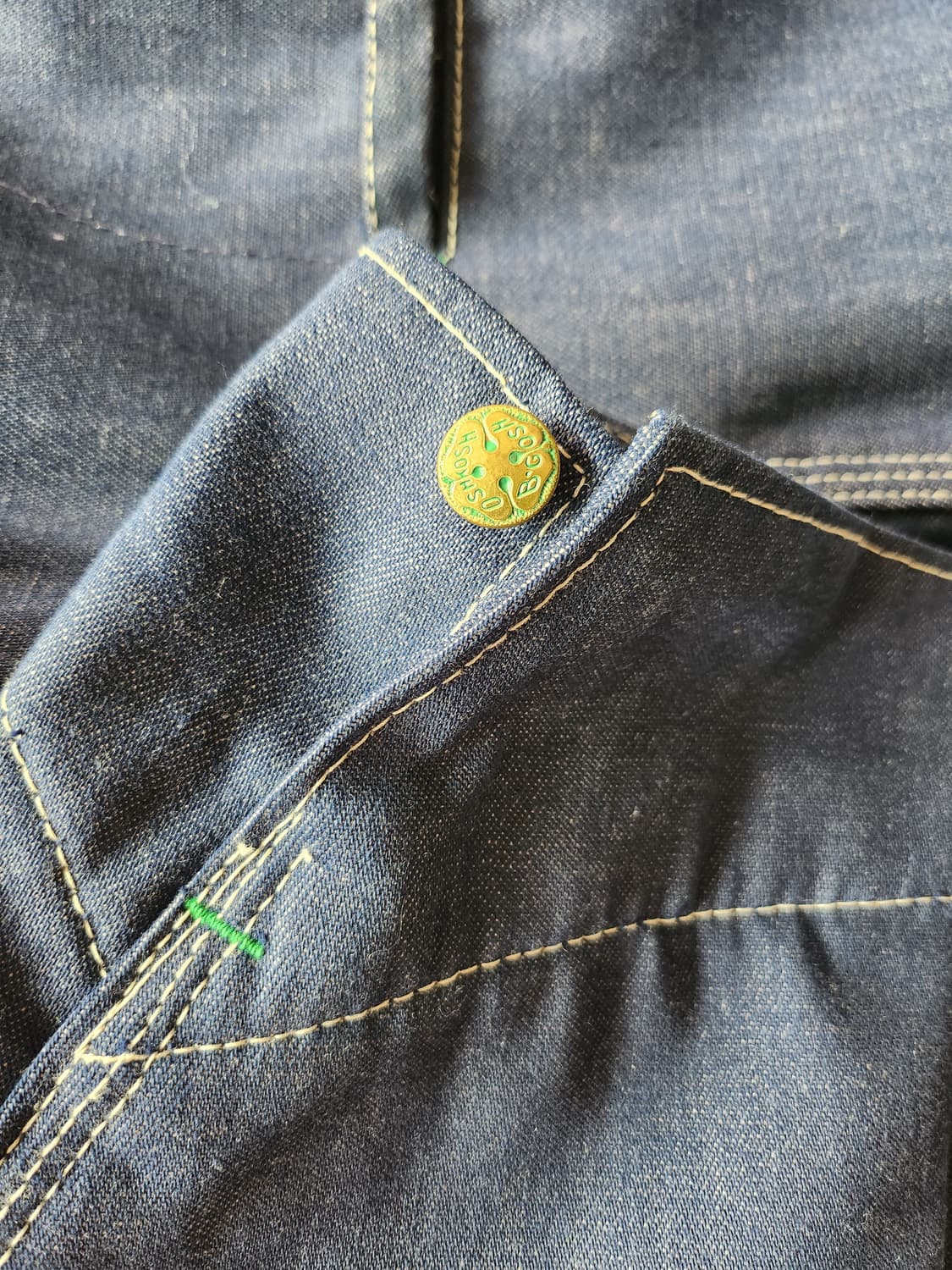70s Oshkosh B'gosh lined denim jacket 상품이미지7