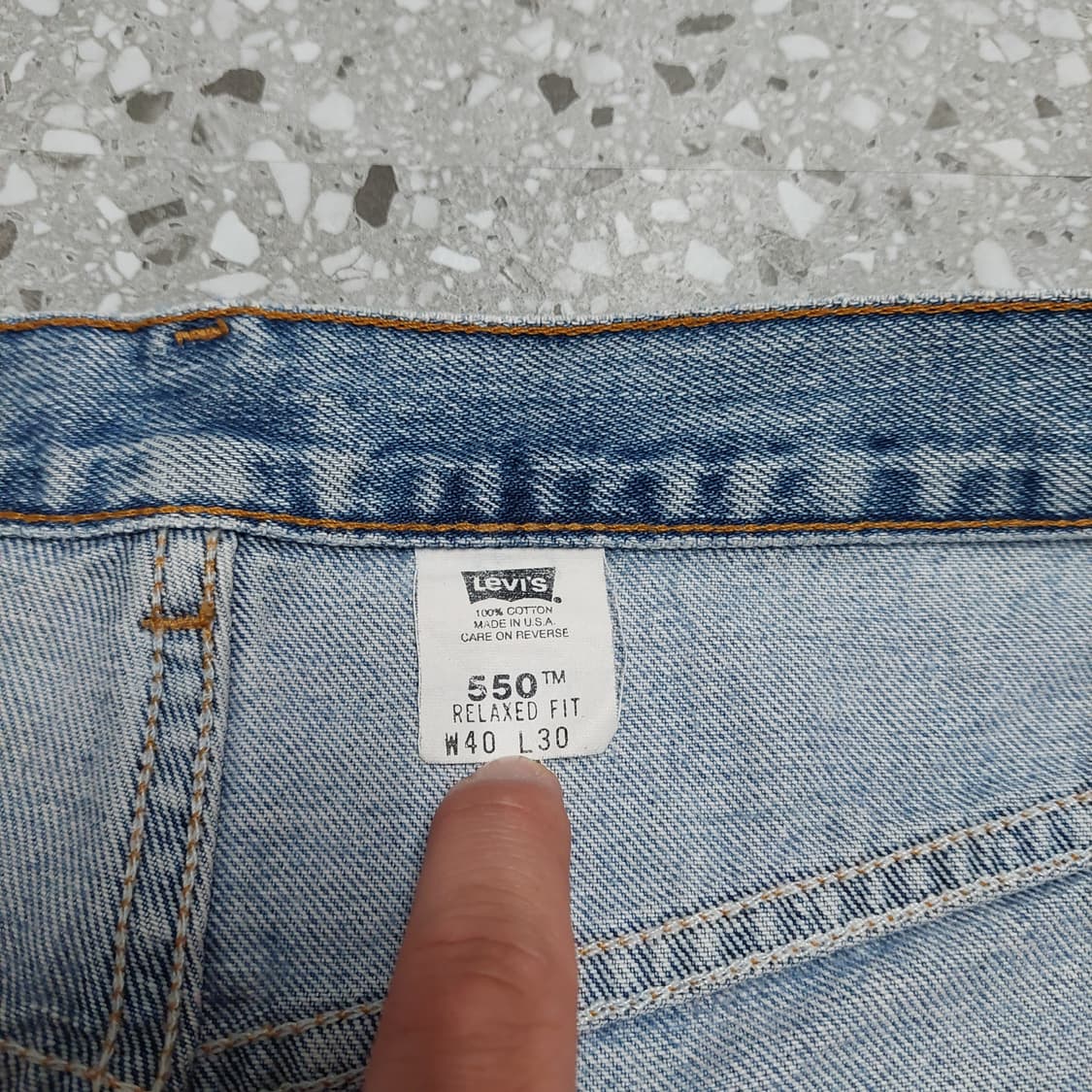 00s Vintage Levi`s 550 빈티지 리바이스 550 미제 상품이미지6