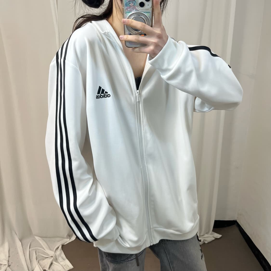 Adidas white jersey 상품이미지3