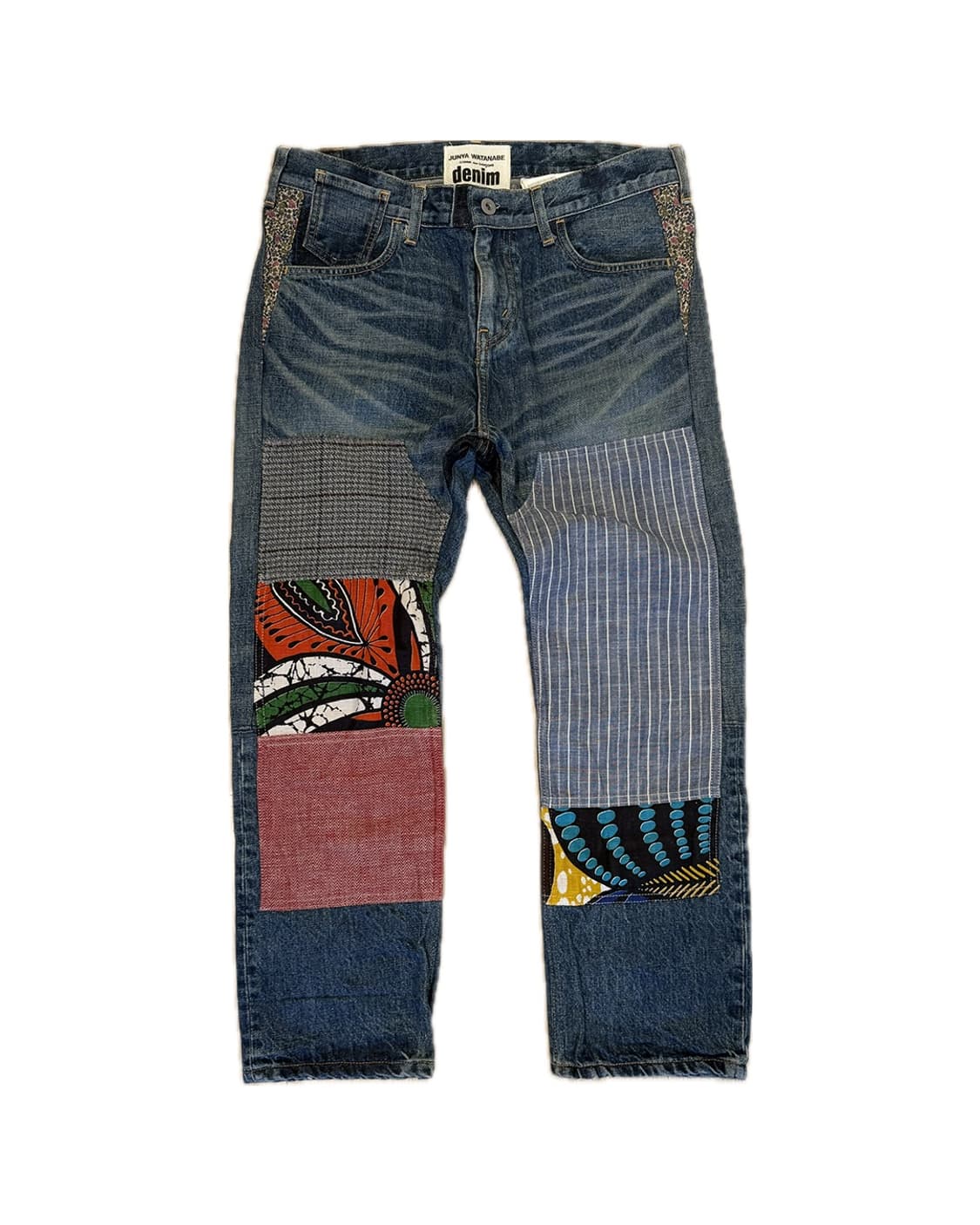 준야와타나베 패치 청바지 상품이미지1