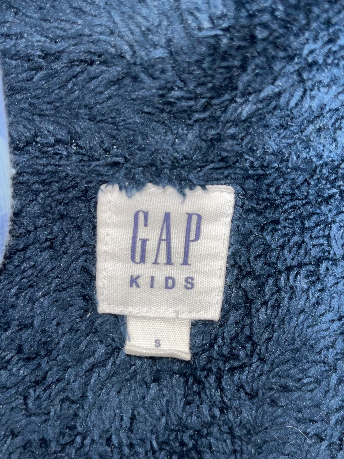 갭 블루 카모 후드집업 상품이미지2