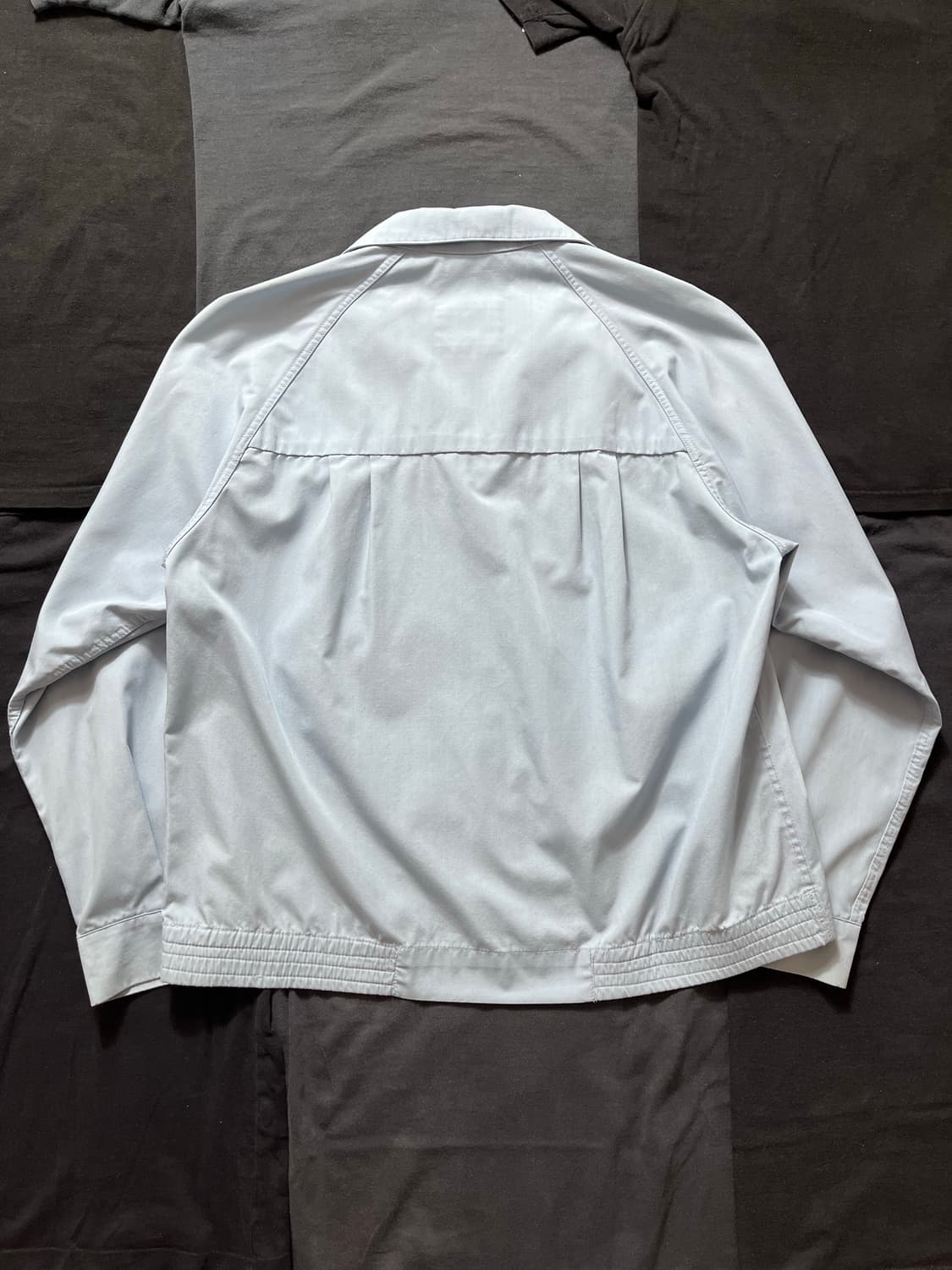 80s 빈티지 런던포그 헤링턴 자켓 스윙탑 블루종 상품이미지2