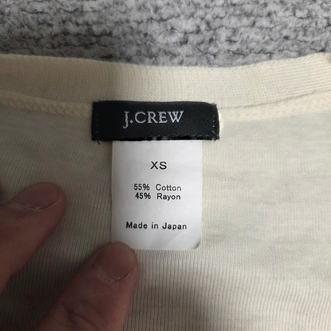 일본제 J.Crew 니트 가디건 S-M 상품이미지3