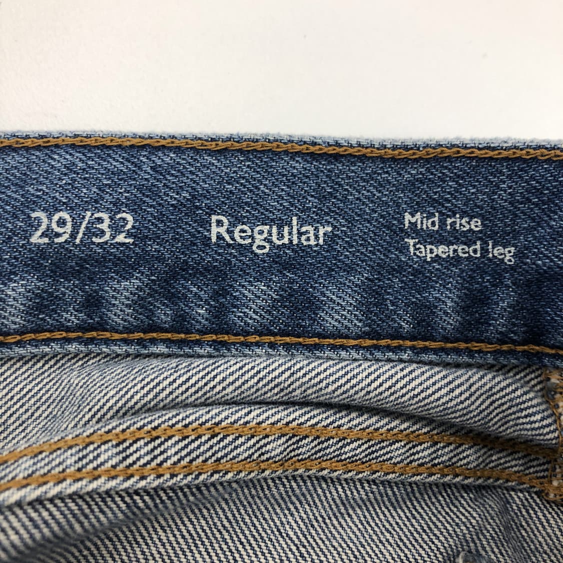 COS 코스 레귤러 미드라이즈 테이퍼드레그진 29  상품이미지5