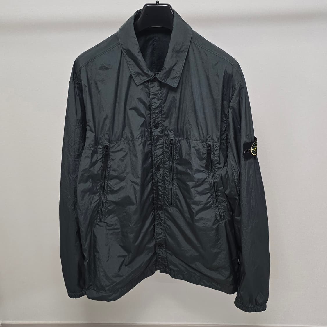 스톤아일랜드 크링클랩스 오버셔츠 자켓 xxl사이즈 110 판매 상품이미지1