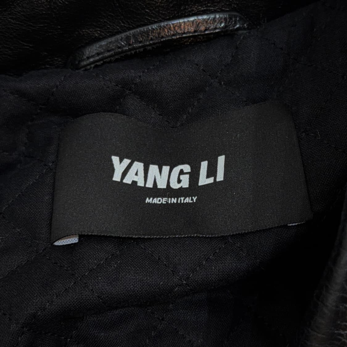 Yang Li 양리 송아지 가죽 컬렉션 자켓 상품이미지9