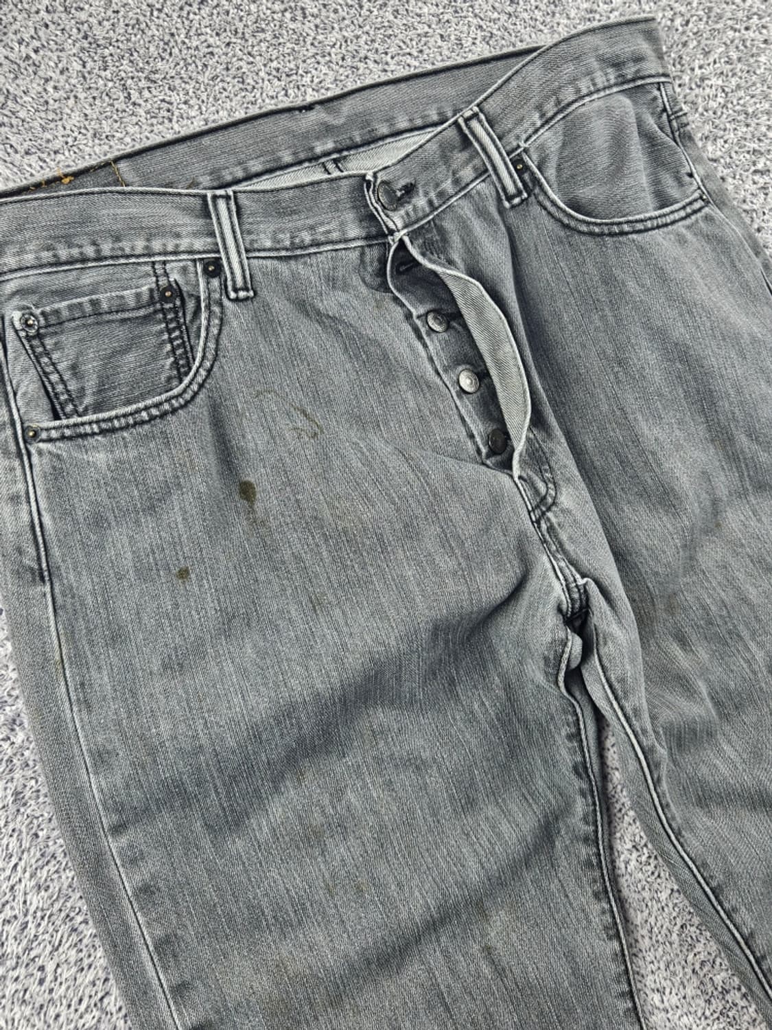 리바이스 501 그레이 진 팬츠 ( 36X32 ) / 11328 상품이미지5