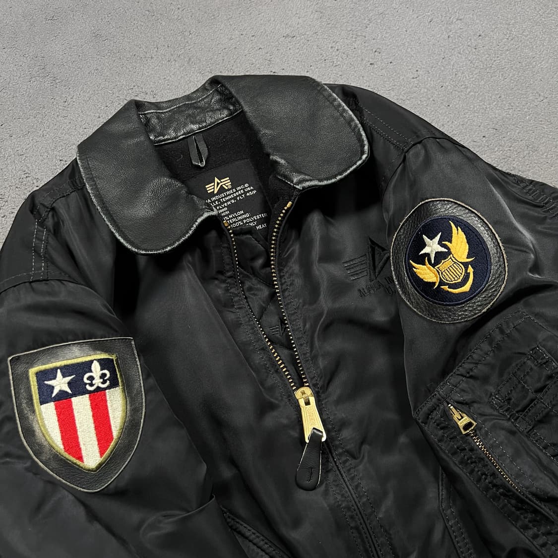 알파 인더스트리 cwu 45P MA1 자켓 상품이미지2