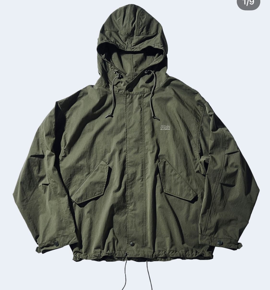 세단올퍼포즈 Nyco Hooded Jacket Xl사이즈 판매 상품이미지1