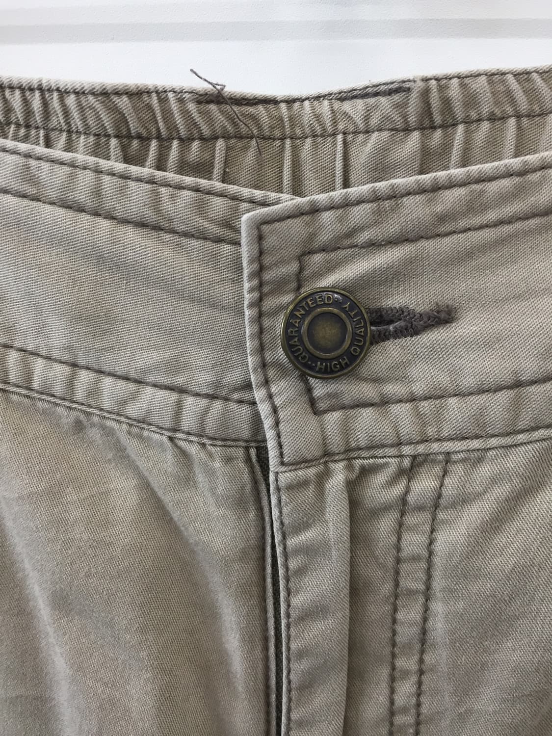 JPN Y2 Beige Cargo Cropped Pants 상품이미지7