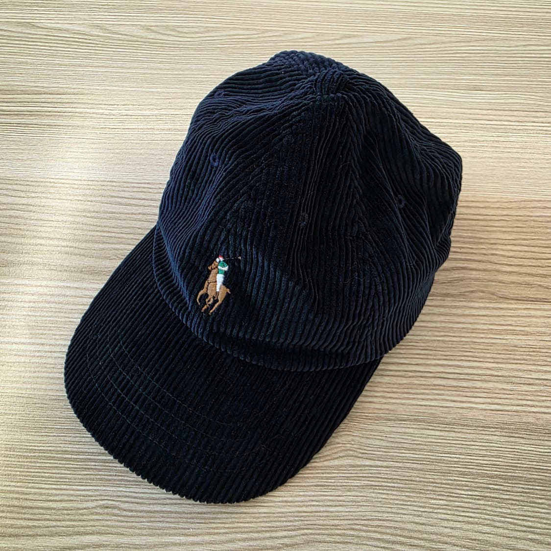 폴로 랄프로렌 코듀로이 볼캡 네이비 상품이미지1