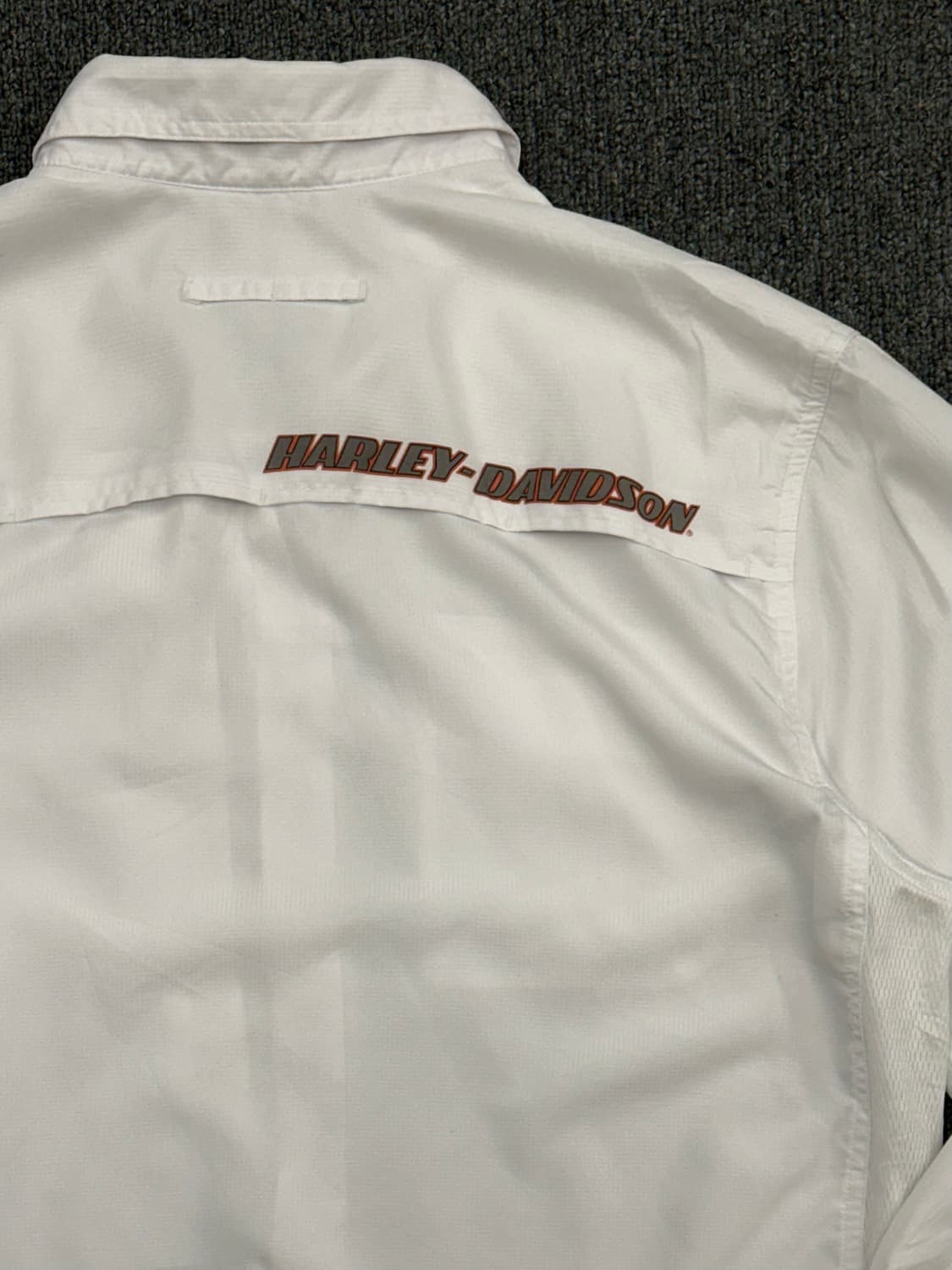 L)할리데이비슨 vintage 퍼포먼스 버튼 프론트 긴팔셔츠 상품이미지7