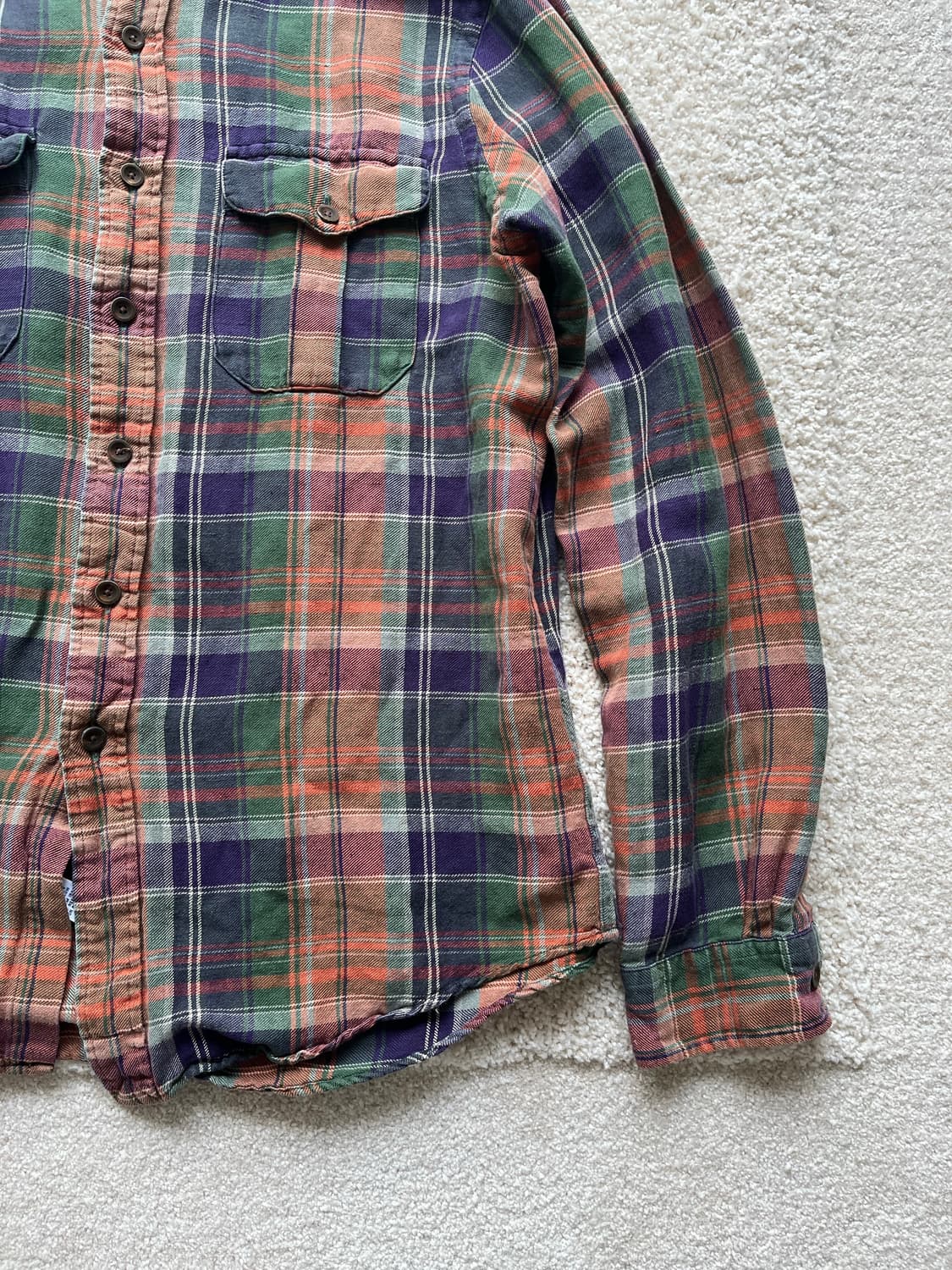 폴로 랄프로렌 밀리터리 체크 셔츠 (103-105) 상품이미지3