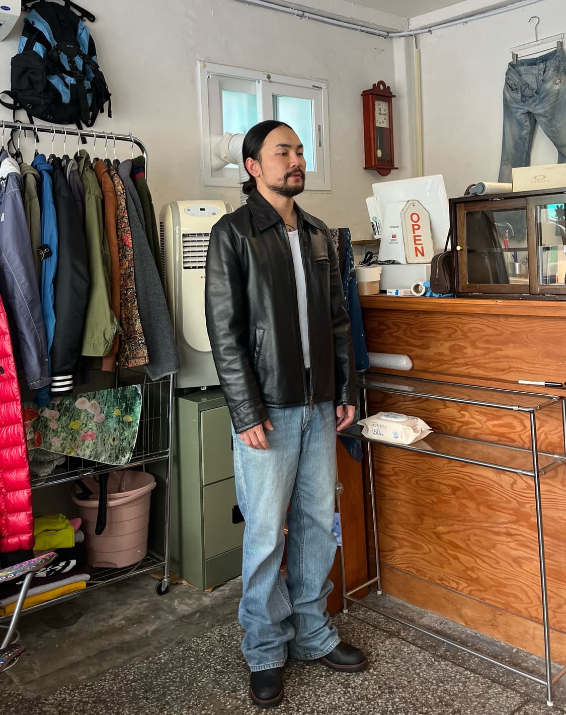 빈티지 가죽자켓 상품이미지2