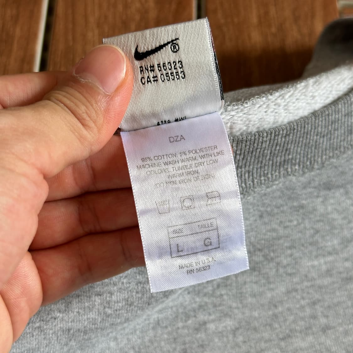 90’s Nike usa made cotton sweats 상품이미지7
