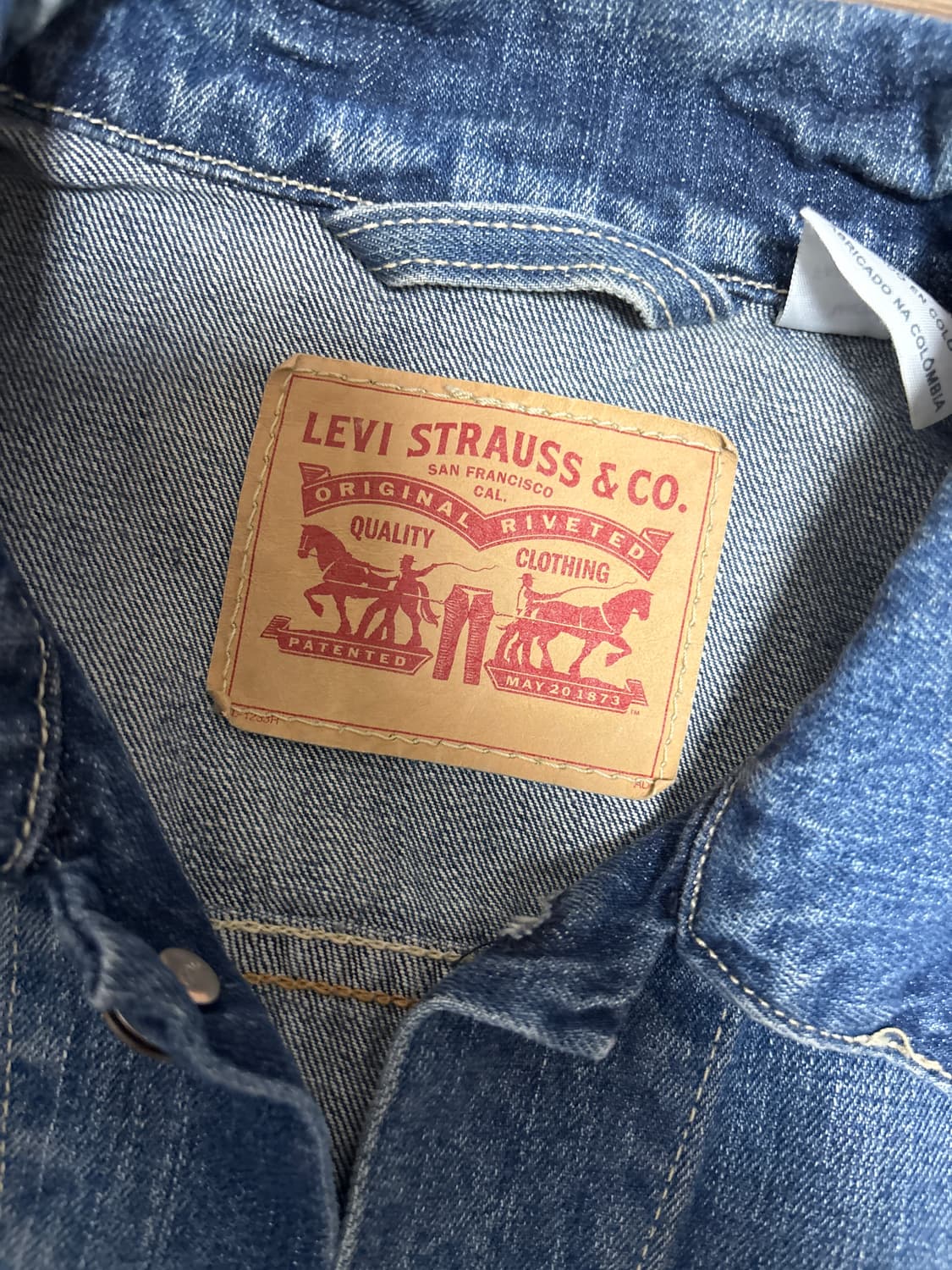 리바이스 청자켓 상품이미지3