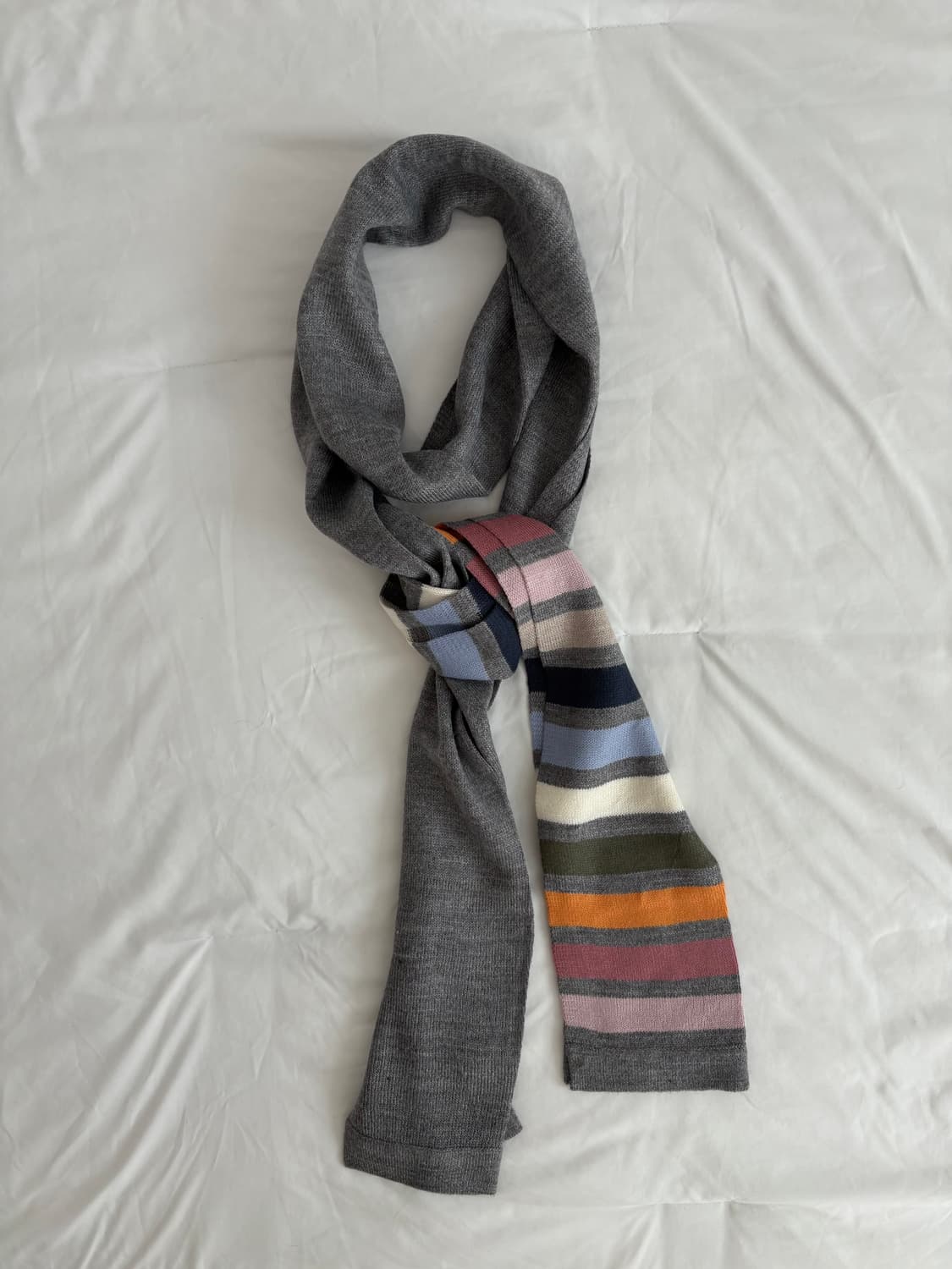 color block muffler 컬러블록 목도리 상품이미지1