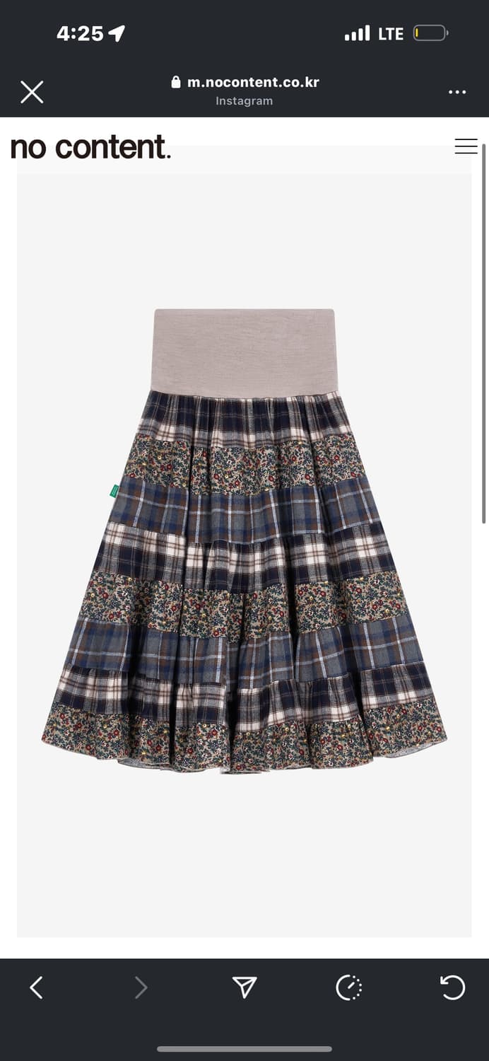 노컨텐츠 스커트 Multi-Way Tube SK _ Beige 상품이미지7