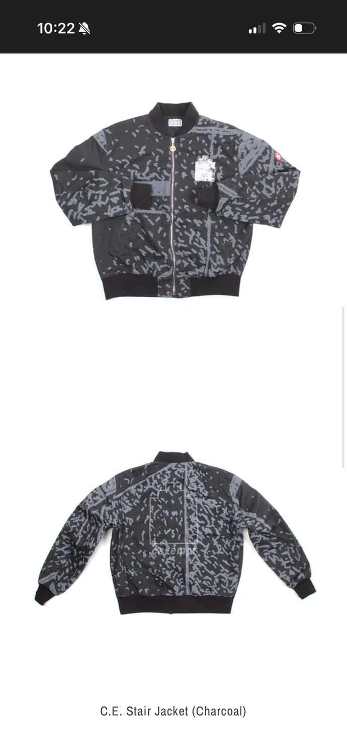 카브엠트 아카이브 스테어 봄버자켓 상품이미지10