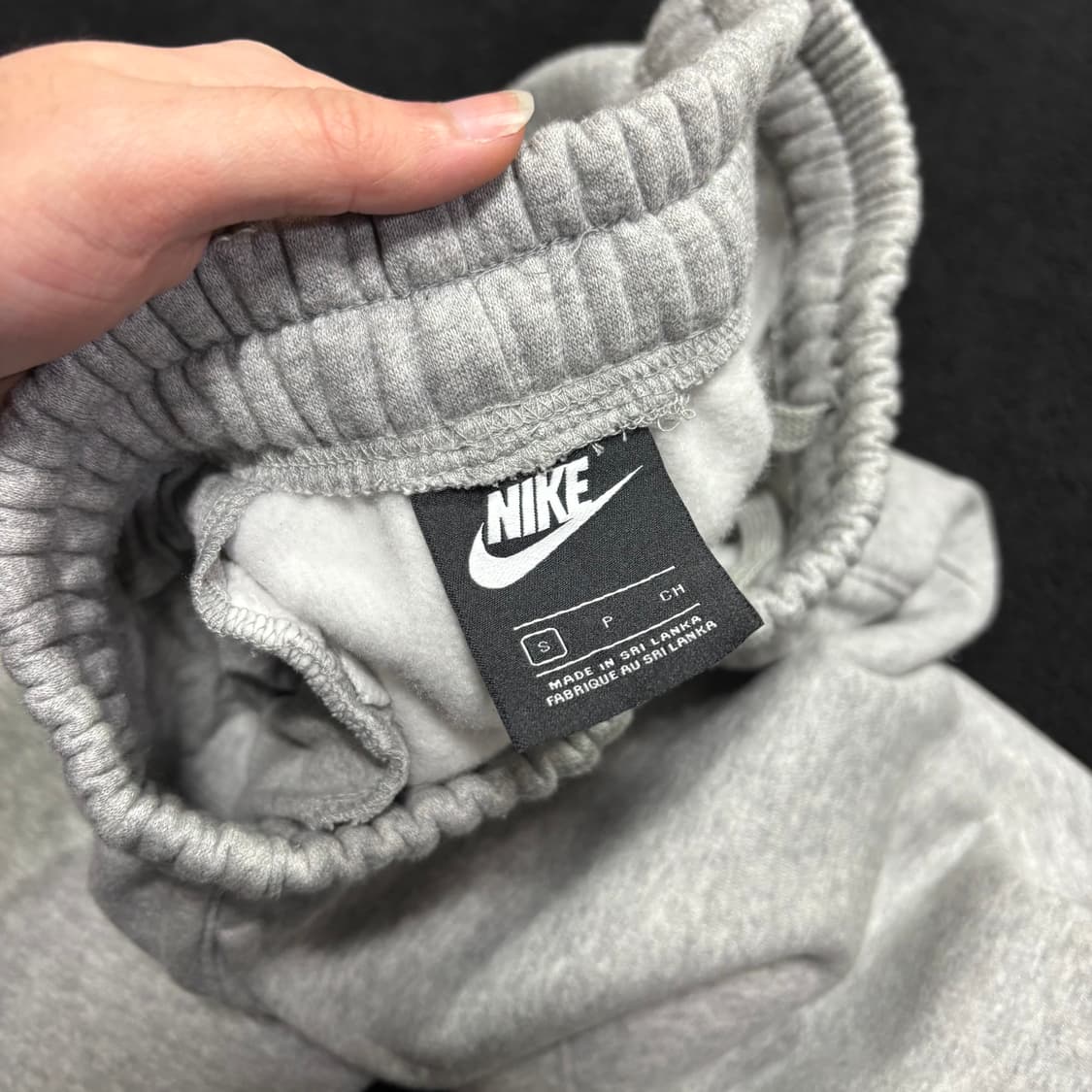 S 나이키 그레이 스웻 조거팬츠 상품이미지3