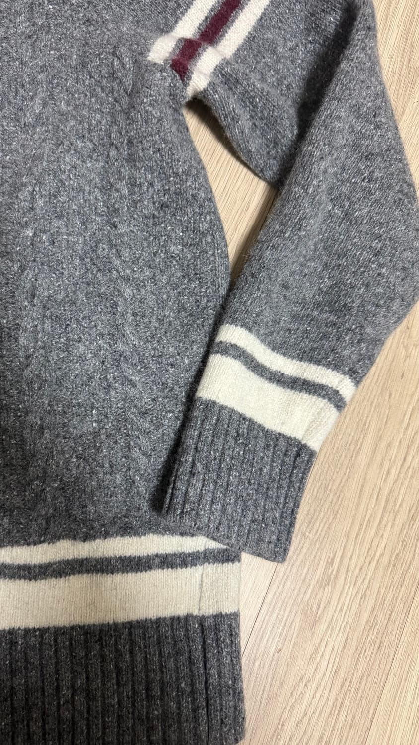 W.ANGLE 남성 골프 가디건입니다  사이즈는 105이고, 가슴둘레 1 상품이미지3