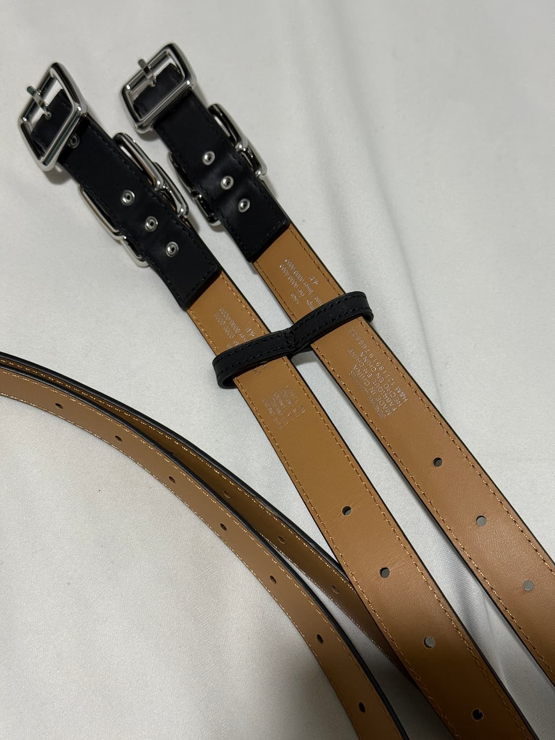 Hm X Rokh 레더 더블 벨트 상품이미지3