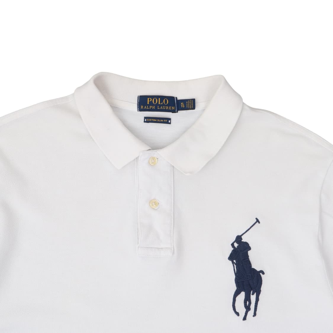 폴로 랄프로렌 화이트 빅포니 pk 티셔츠 상품이미지2