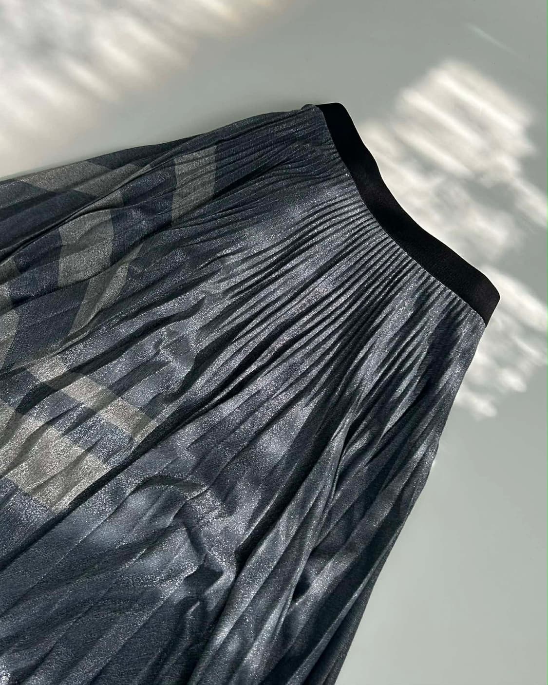 [64] 랑방 컬렉션 21년 신형 한섬 밴딩 플리츠 스커트 상품이미지3