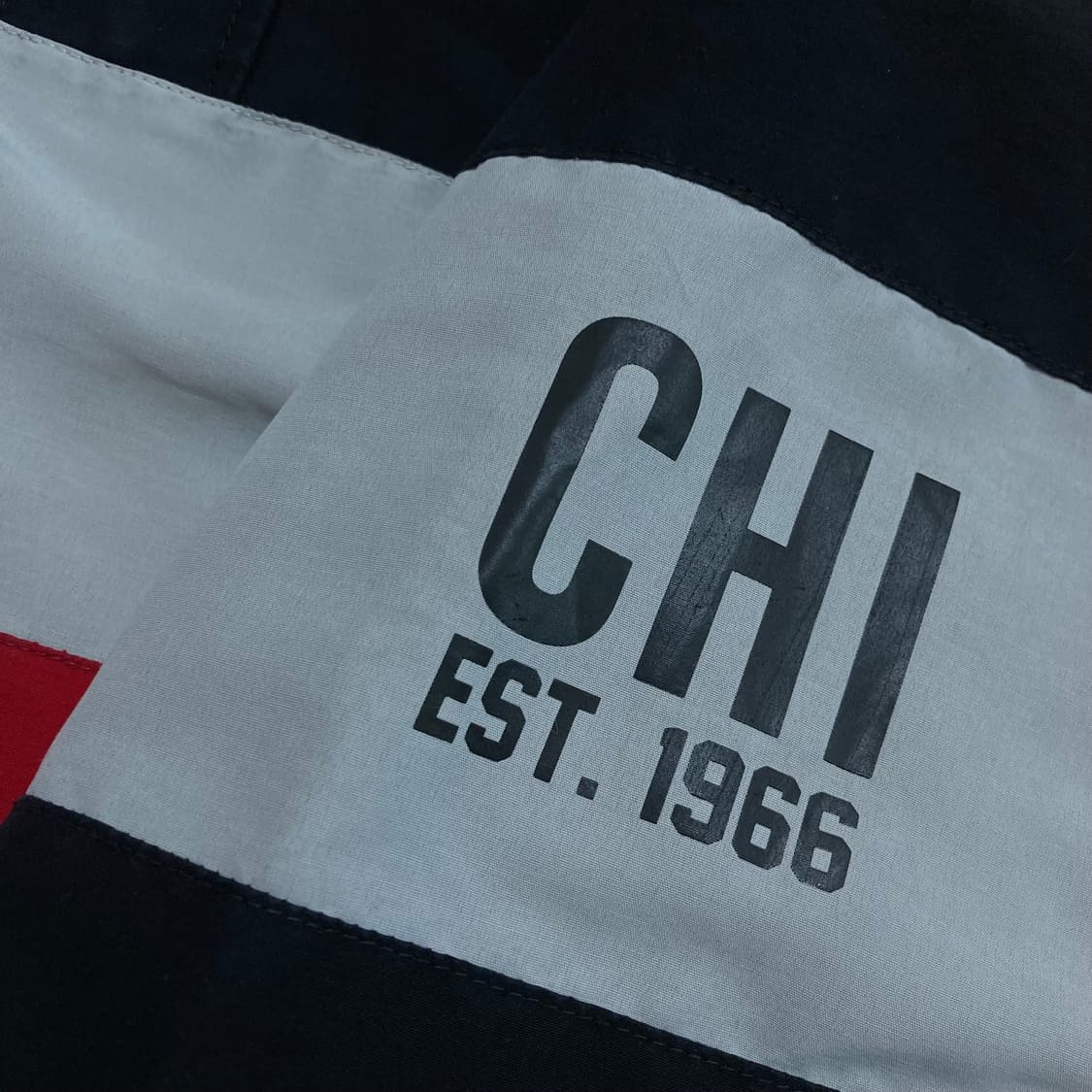 NBA 시카고 불스 로고 배색 바람막이 아노락 상품이미지6