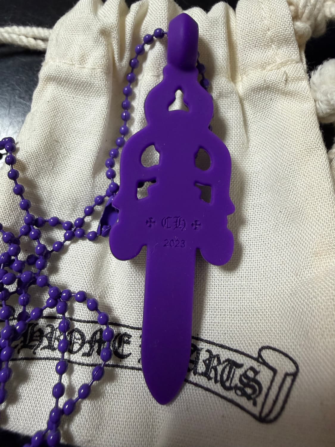 크롬하츠 실리크롬 대거 퍼플/블루 상품이미지5