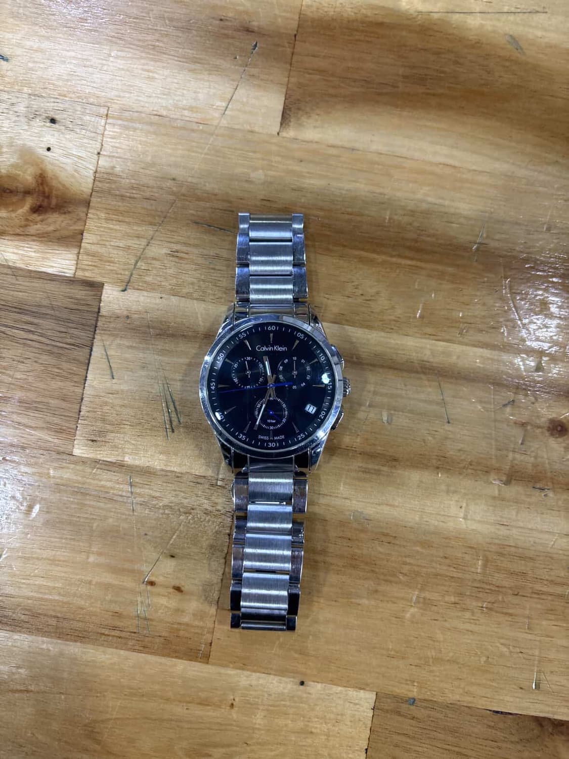 캘빈클라인 메탈 크로노그래프 시게 상품이미지1