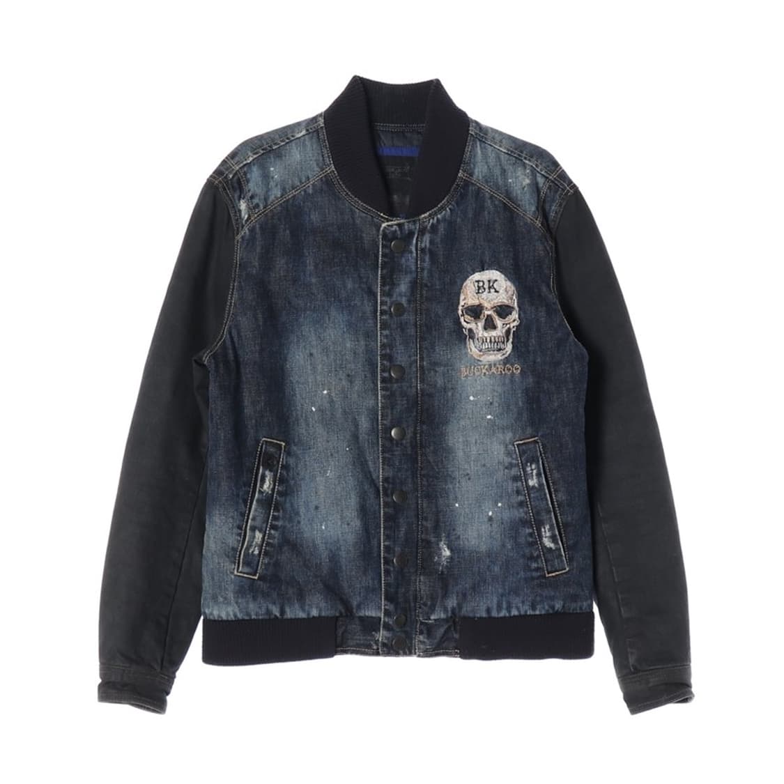 버커루 빈티지 데님 봄버 L 상품이미지1