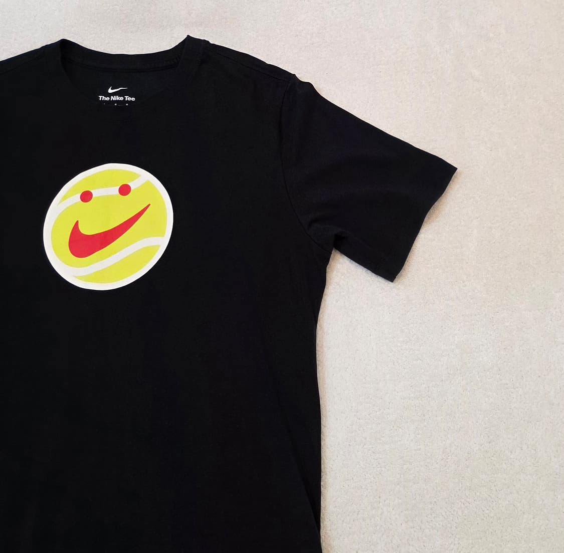 (남녀공용) NIKE 스마일 로고 반팔티 상품이미지3