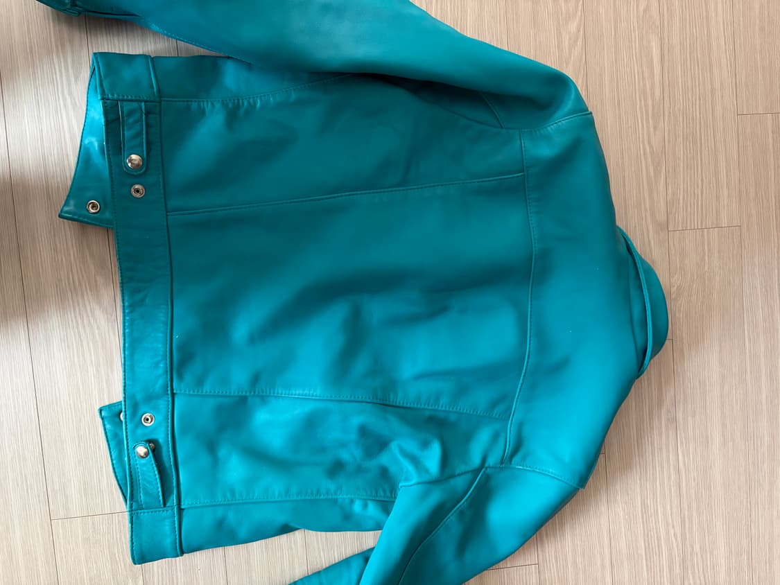 루이스레더 터콰이즈 가죽자켓 상품이미지3