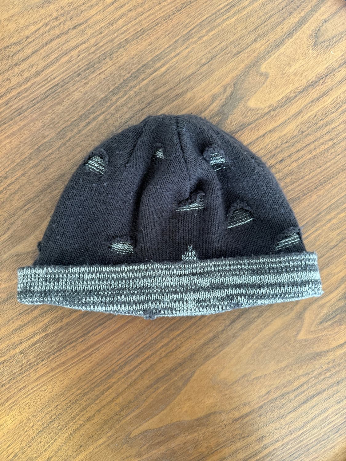 빈티지 브라운 스타 비니 디스트레스드  상품이미지2